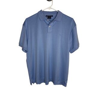 RALPH LAUREN GOLF NWT Men’s Blue Classic Fit Polo Shirt Cotton Short Sleeve L